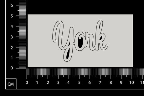 York - White Chipboard