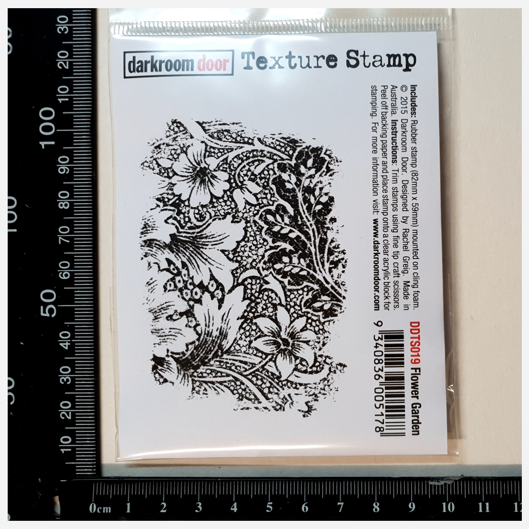 Rubber Stamp - Flower Garden - DDTS019
