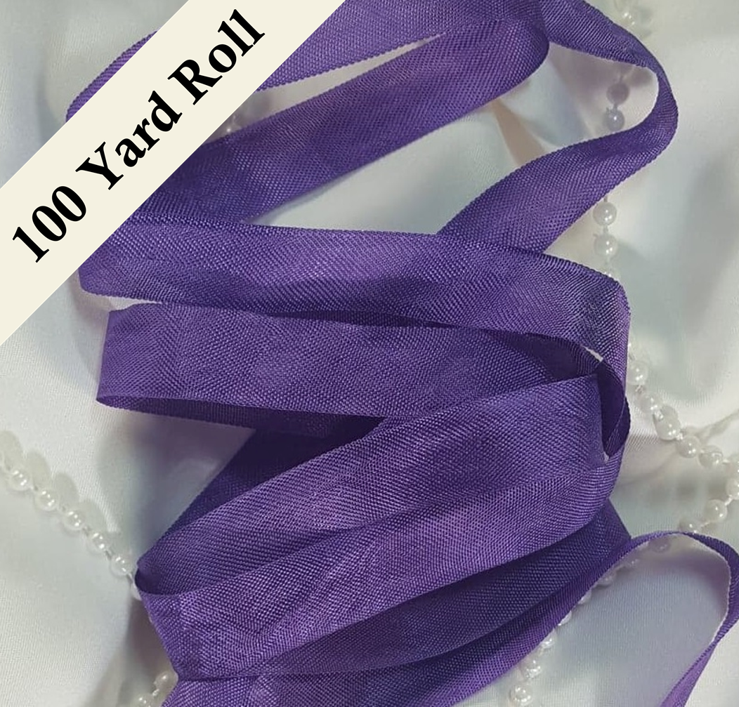 Seam Binding - TN - Pansy Purple - 100 YARD ROLL
